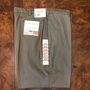 Savane Comfort Flat Front 38x29 BRAND NEW W.T.